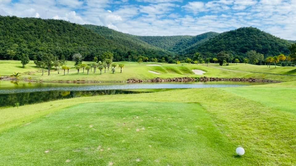 Water Hazard, Tee Box, Artitaya Golf & Resort, Chiang Mai, Thailand